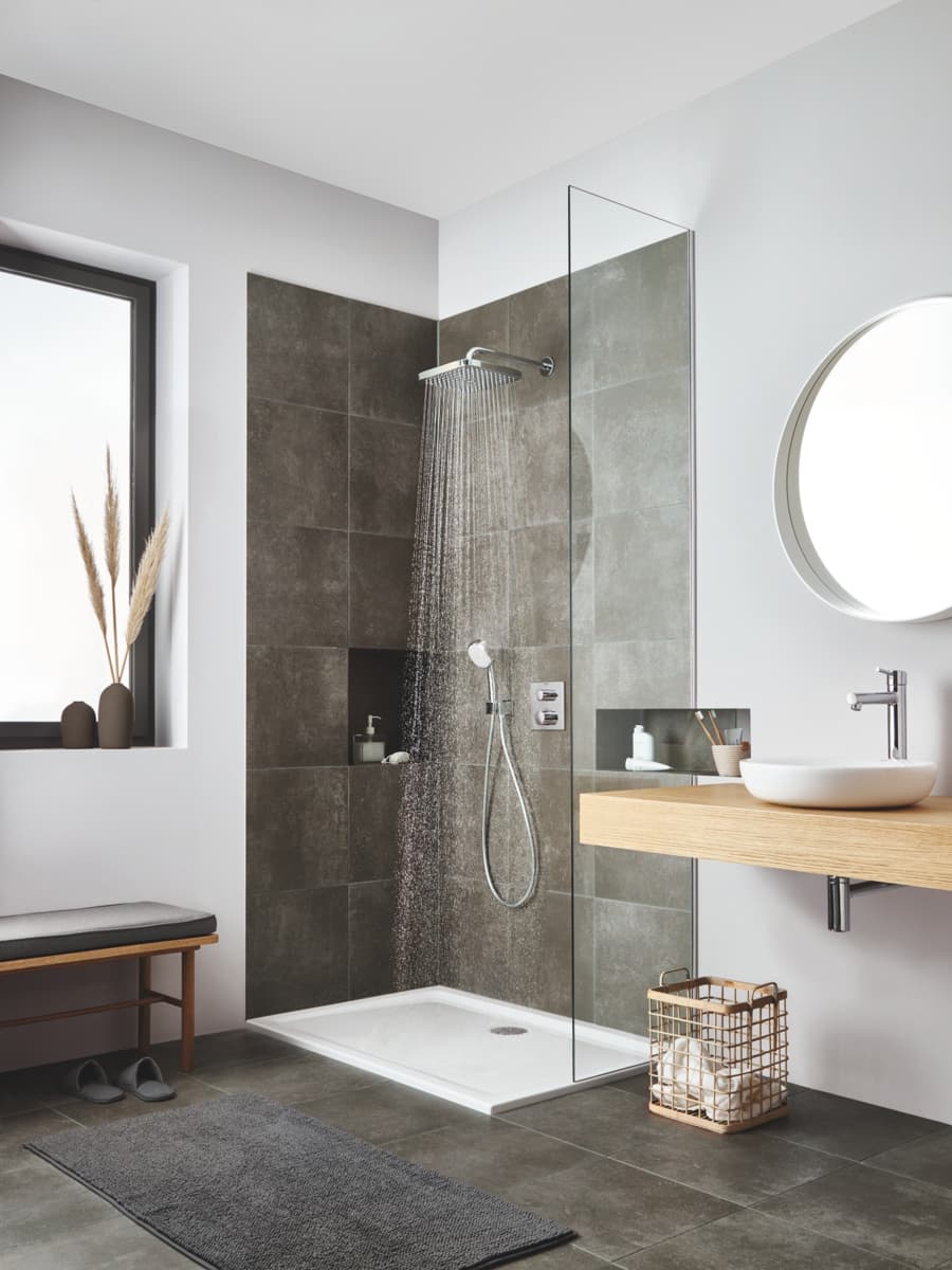 GROHE 24079000 Grohtherm bat.prysznicowa do obsługi 2 wyjść wody  **ekspo - Powystawowy Warszawa