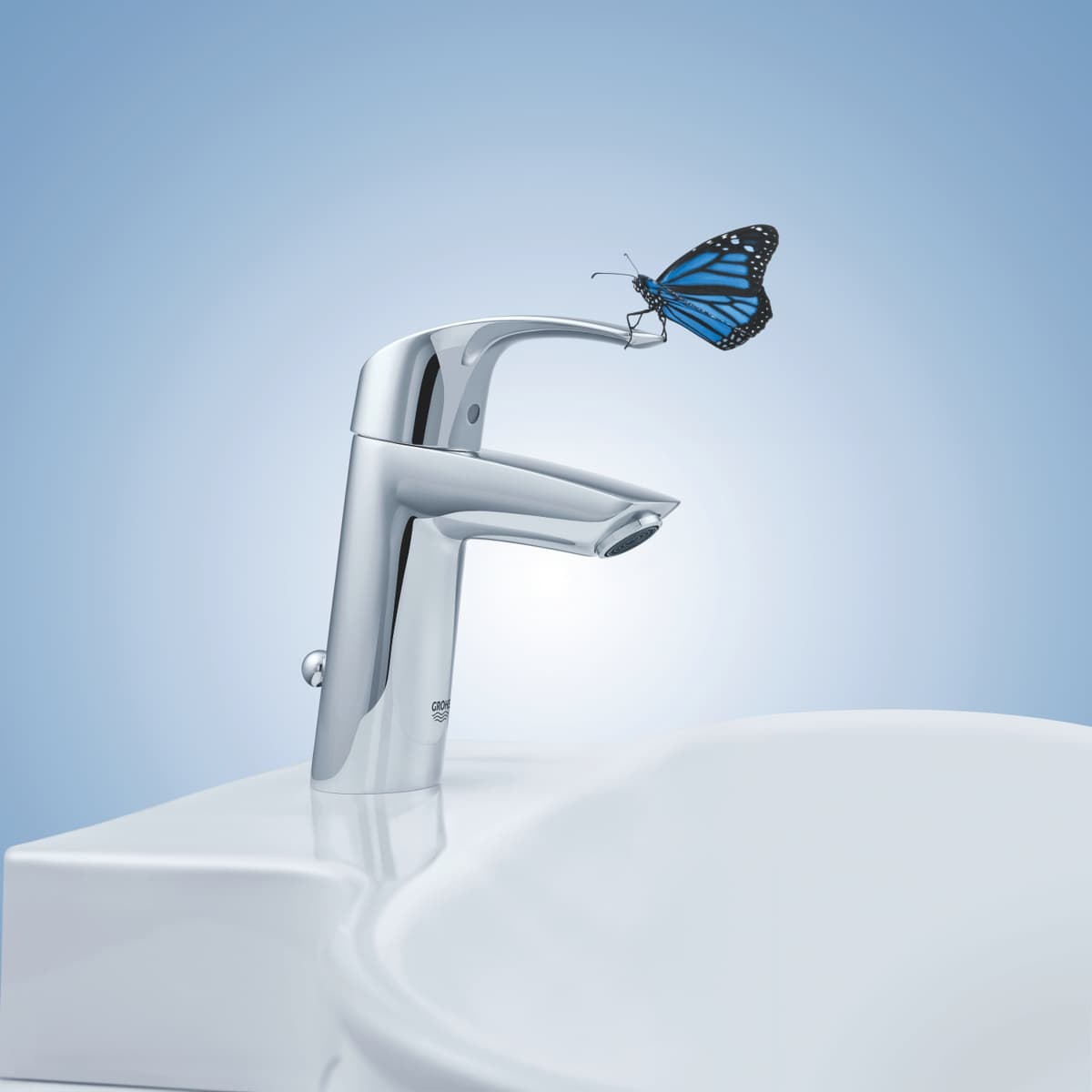 GROHE 33265002  Eurosmart bat. umywal. stoj.  **ekspo - Powystawowy Biała Podlaska