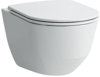LAUFEN zestaw miska WC PRO A Rimless + deska wolnoopadająca PRO Slim H8669560000001 *18 *3pal - Powystawowy Łódź Zgierska