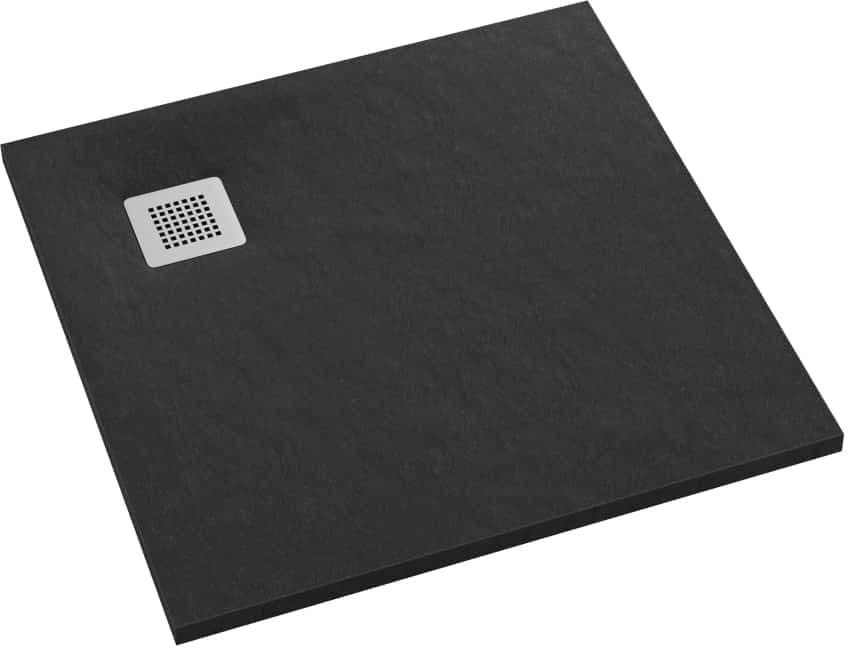 SCHEDPOL BRODZIK kompozytowy KALAIT BLACK STONE 90*90*3,5  3.3101/C/ST-M2  **ekspo - Powystawowy Łódź Pojezierska