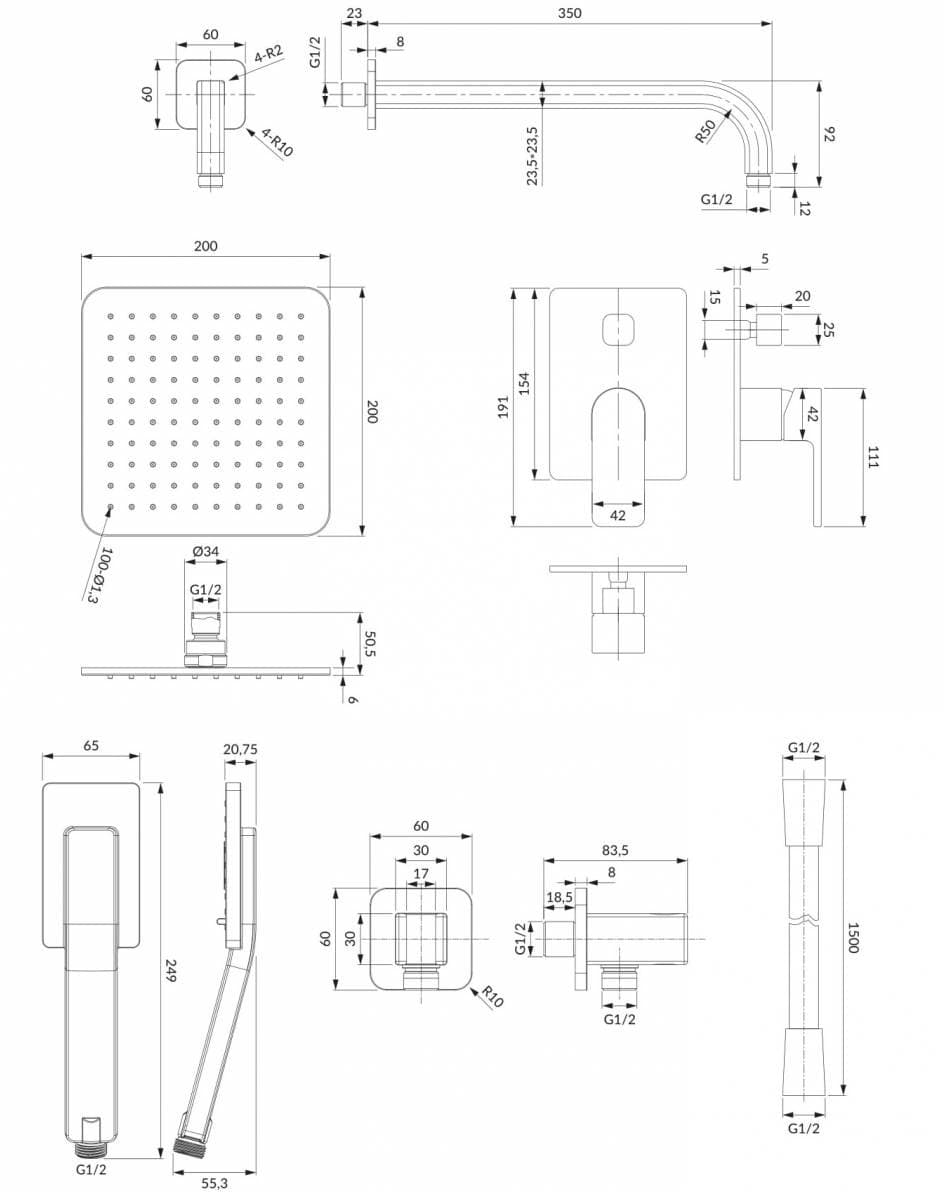 OMNIRES Baretti SYSBA10BL - Powystawowy Inowrocław