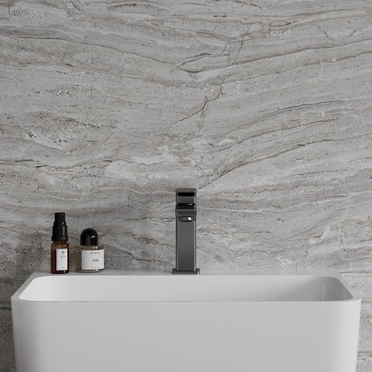 OMNIRES PARMA bateria umywalkowa PM7410GR grafit - Powystawowy Inowrocław