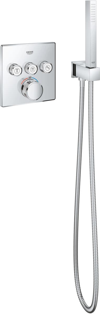 GROHE Grohtherm SmartControl Bateria termostatyczna do obsługi trzech wyjść wody   nr kat. 29126000  **ekspo - Powystawowy Warszawa