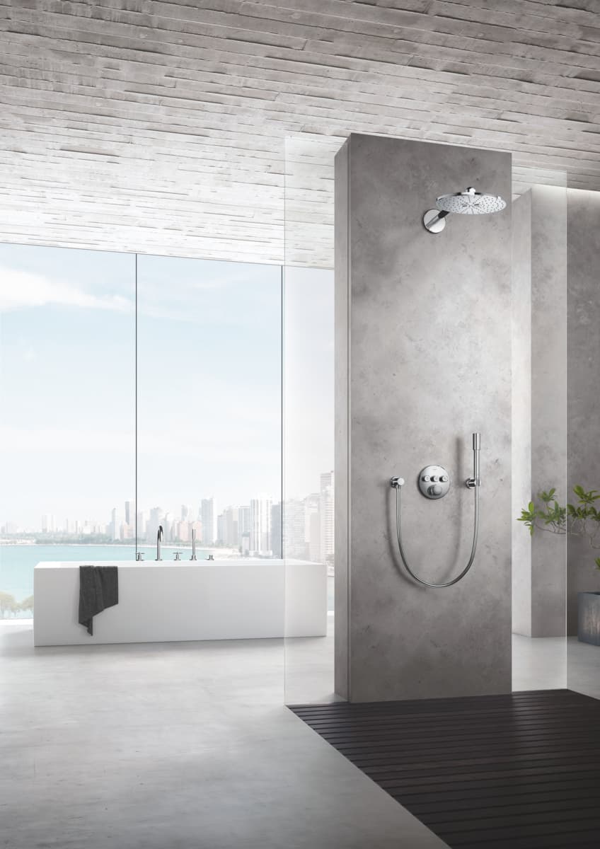 GROHE Smart Control podtynkowa  bateria termostatyczna okrągła do obsługi trzech wyjść  29121000 chrom  **ekspo - Powystawowy Tarnobrzeg