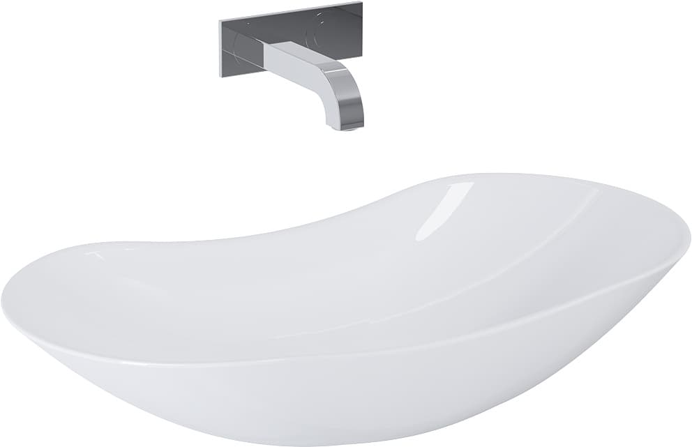 ELITA  RE040730128060   145041  UMYWALKA PIATO 73x38 BLAT, CERAM WHITE   *40 - Powystawowy Zamość