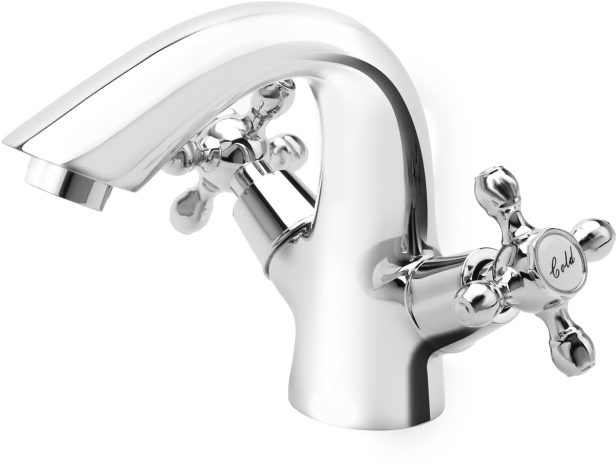 FDESIGN LACRIMA Bateria umywalkowaze spustem chrom FD1-LRA-2-11  **ekspo - Powystawowy Dębica