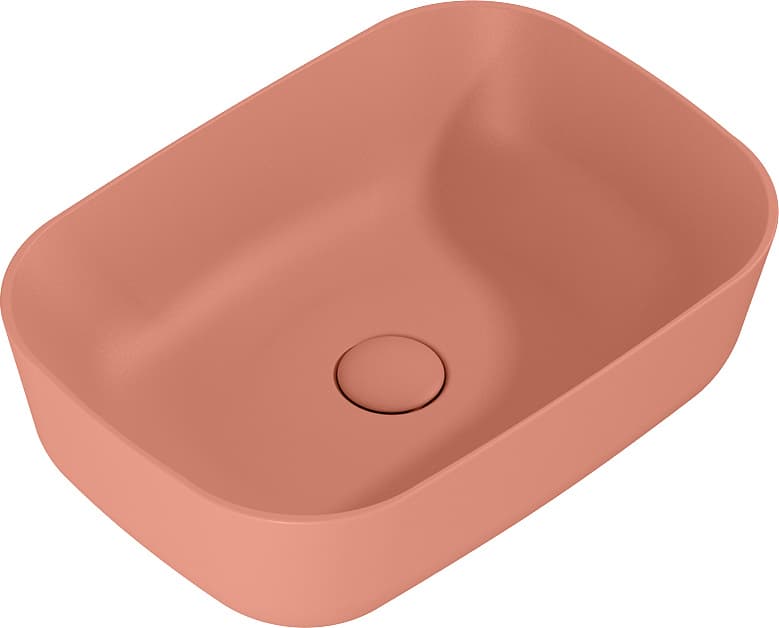 ELITA  RE040460036600   146081  UMYWALKA RENI 46x33 BLAT, CERAM TERRA PINK MATT   *45  **ekspo - Powystawowy Kraków