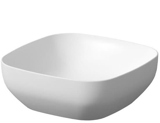 CERSANIT UMYWALKA NABLATOWA LARGA KWADRATOWA BIAŁY MAT (38X38) BOX K677-015  P - Powystawowy Łowicz