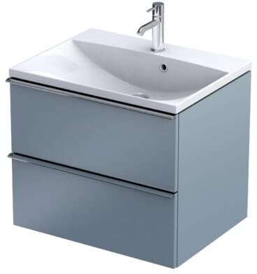 ORISTO SZAFKA POD UMYWALKĘ ETNA 60 CM szaroniebieski mat OR52-SD2S-60-16  **ekspo - Powystawowy Łódź Pojezierska