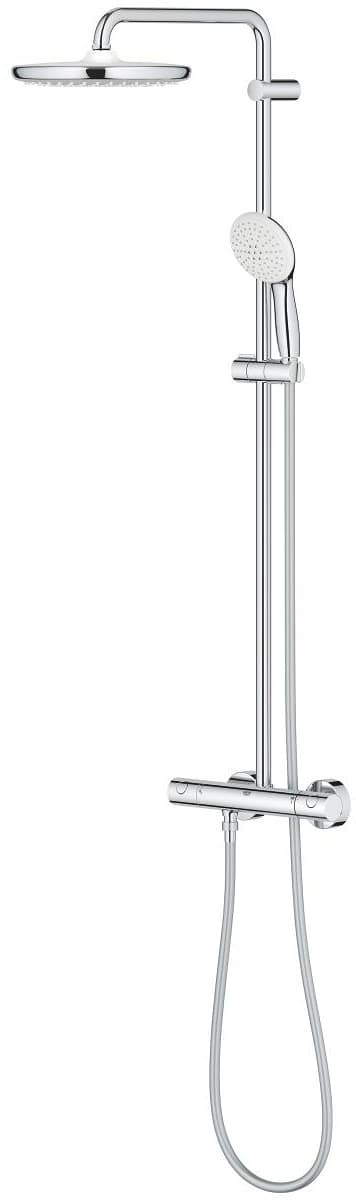 GROHE 26670001 TEMPESTA SYSTEM 250 System prysznicowy z termostatem do montażu ściennego chrom  *nowy indeks - Powystawowy Kalisz