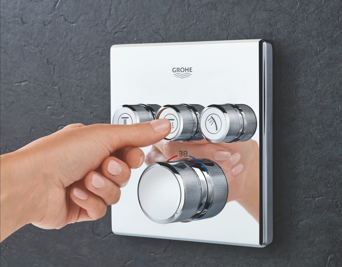 GROHE Grohtherm SmartControl Bateria termostatyczna do obsługi trzech wyjść wody   nr kat. 29126000  **ekspo - Powystawowy Warszawa