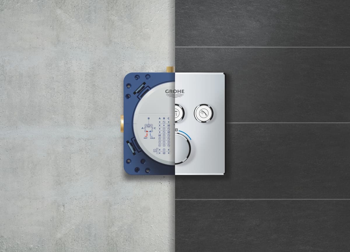 GROHE Grohtherm SmartControl Bateria termostatyczna do obsługi trzech wyjść wody   nr kat. 29126000  **ekspo - Powystawowy Warszawa