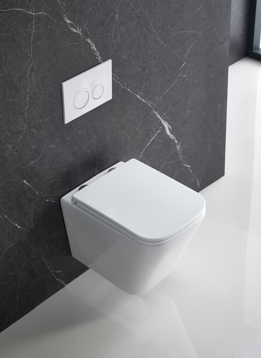 IO GOL miska wc wisząca Spin Flux plus 490x340 mm z deską slim wolnoopadającą z funkcją łatwego wypinania CE.GOLSF.490.052E-UQ *W dostępna na indeksie CE.GOLSF.490.102E-UQ3.I  **ekspo - Powystawowy Kraków