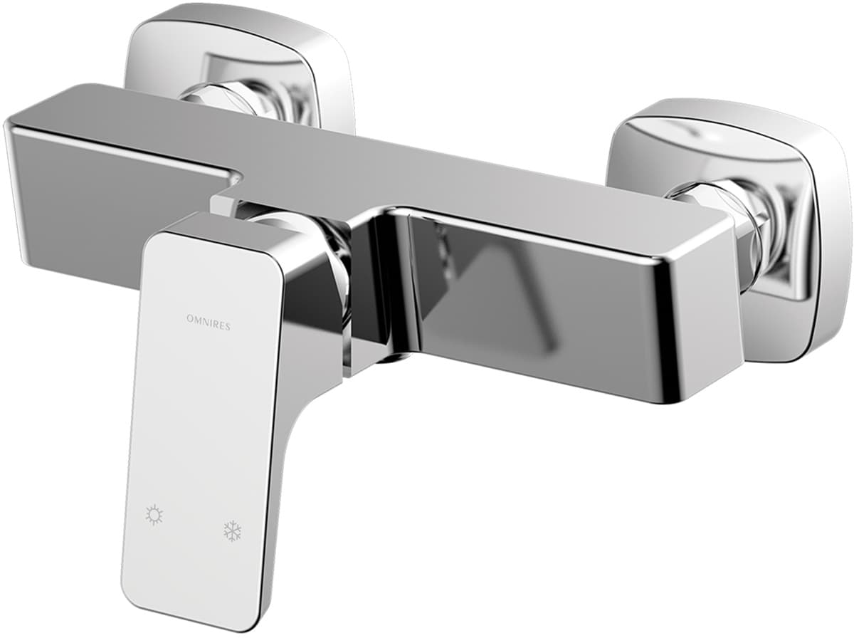 OMNIRES Bateria natryskowa LUCKY LY1740 CR  *W  **ekspo - Powystawowy Skierniewice