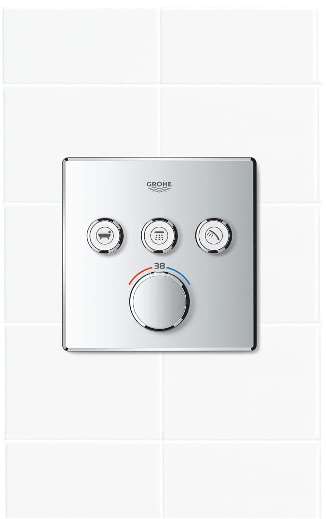 GROHE Grohtherm SmartControl Bateria termostatyczna do obsługi trzech wyjść wody   nr kat. 29126000  **ekspo - Powystawowy Warszawa