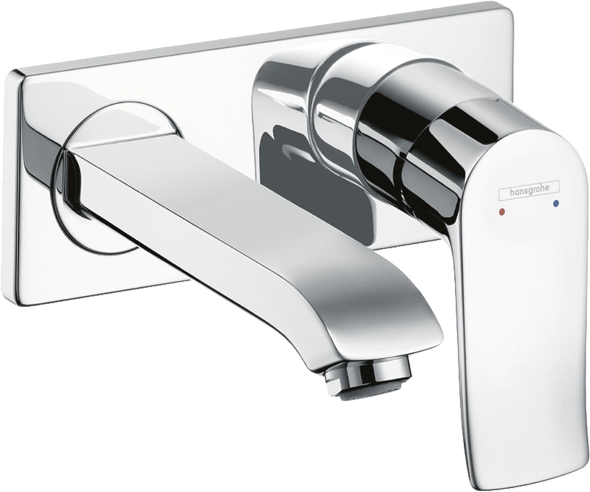 HANSGROHE 31085000 bat. umyw. ścienna METRIS E2 cz. zew.  chrom Chrom  **ekspo - Powystawowy Dębica