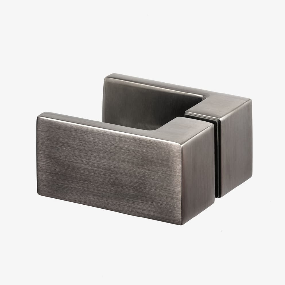 NEW TRENDY KABINA  AVEXA GUNMETAL BRUSHED KWADRATOWA L 90x90x200 CZYSTE 6mm ACTIVE SHIELD    EXK-3326  **ekspo - Powystawowy Wrocław