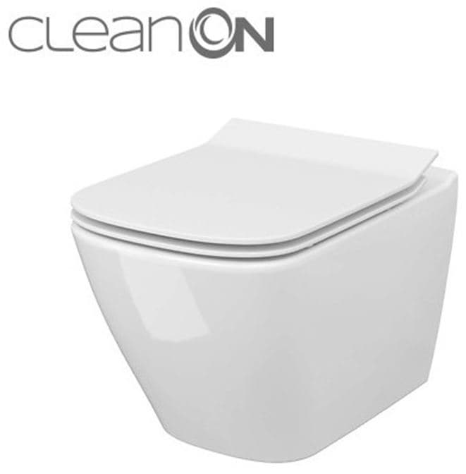 CERSANIT  SET B220 MZ  miska + deska wc CITY SQUARE UM DESKA DUR WO ŁW  S701-405  *18 - Powystawowy Krosno