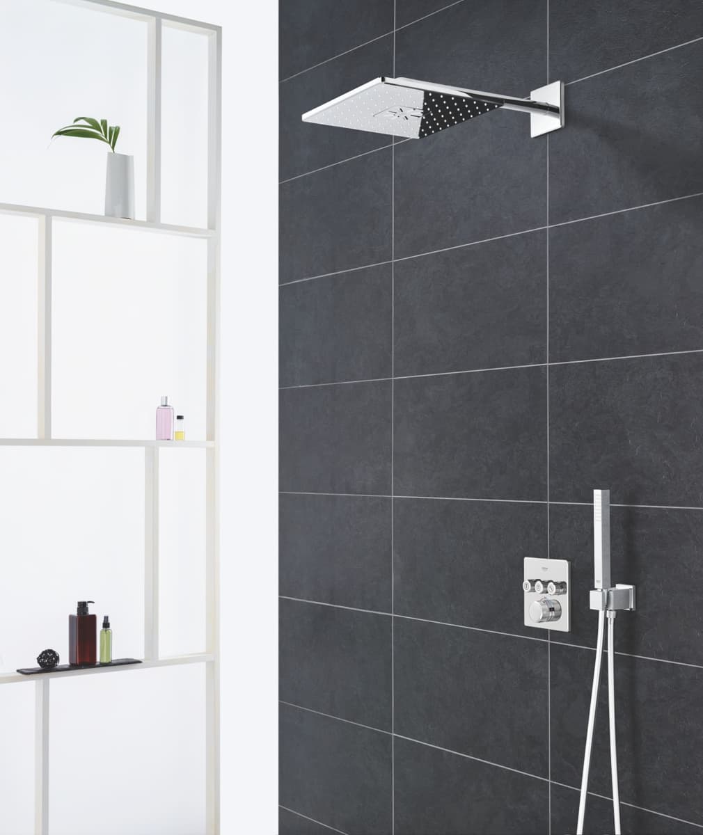 GROHE 34706000 zestaw prysznicowy Rainshower 310 SmartActive Cube Grotherm  **ekspo - Powystawowy Katowice