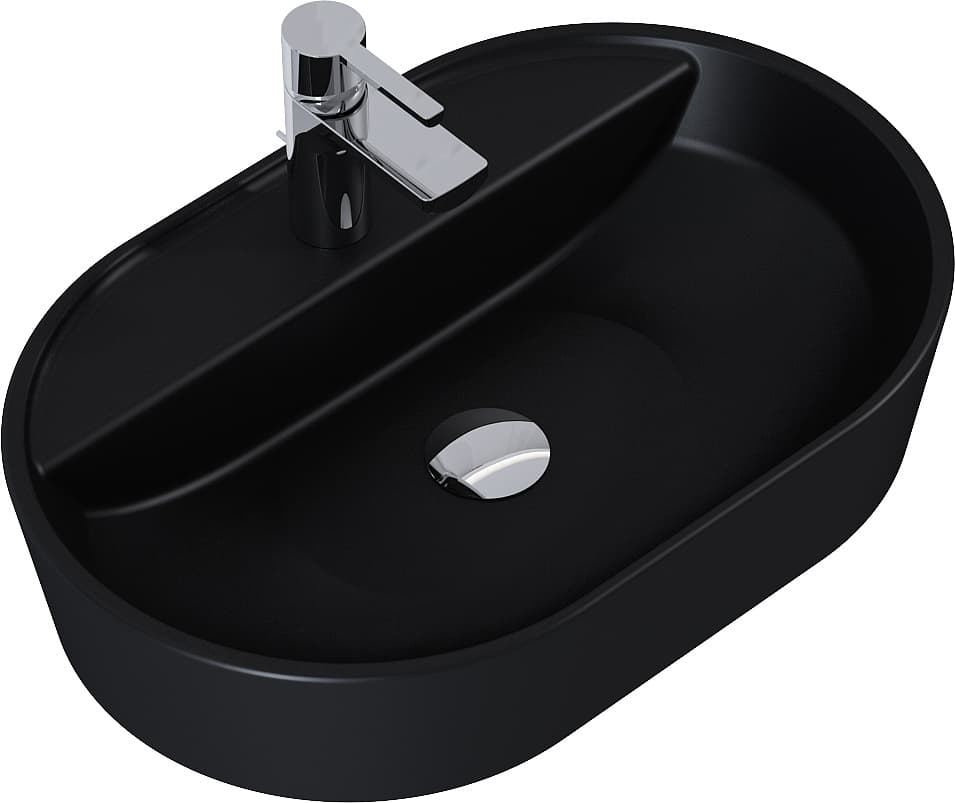 ELITA  RE040620017160   145101  UMYWALKA BABETTE 62x41 BLAT, CERAM BLACK MATT   *30 - Powystawowy Poznań
