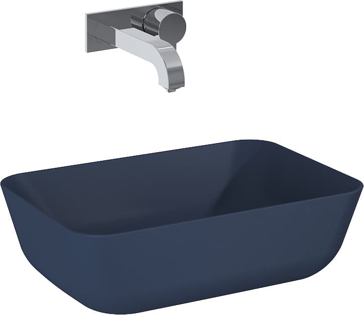 ELITA  RE040460037030   146029  UMYWALKA RENI 46x33 BLAT, CERAM NAVY BLUE MATT   *46 - Powystawowy Łódź Zgierska