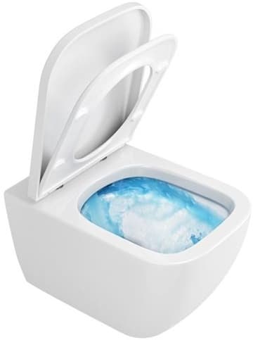 EXCELLENT miska WC wisząca NESS FLASH-RIM z deską wolnoopadającą CENL.3509.500.WH *12 - Powystawowy Łódź Zgierska