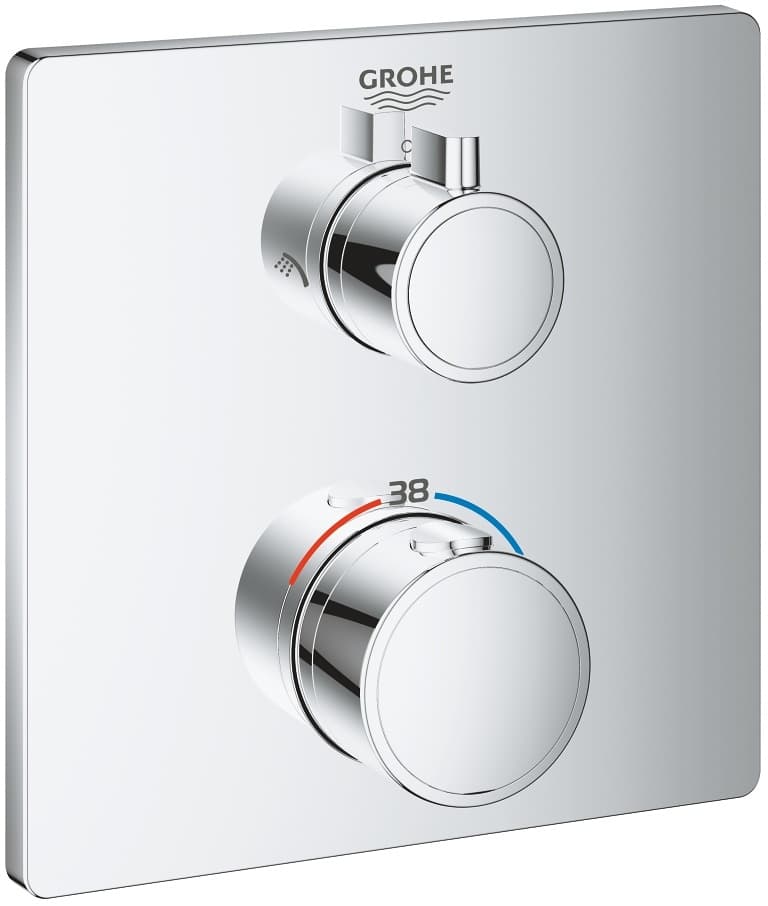 GROHE 24079000 Grohtherm bat.prysznicowa do obsługi 2 wyjść wody  **ekspo - Powystawowy Warszawa