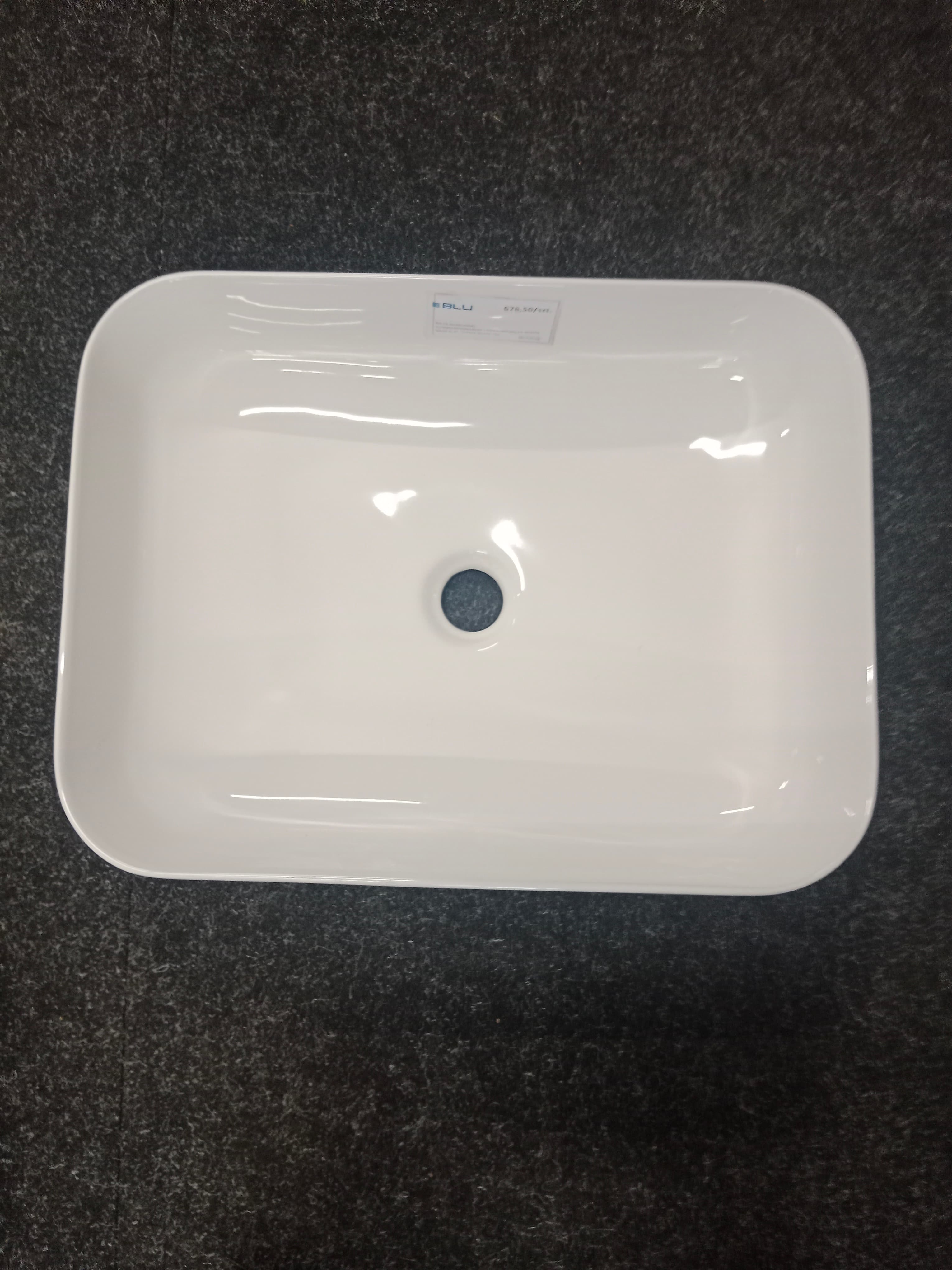 ELITA RE040500058060 145042 UMYWALKA NOMIA 50x39 BLAT, CERAM WHITE *54 - Powystawowy Zamość