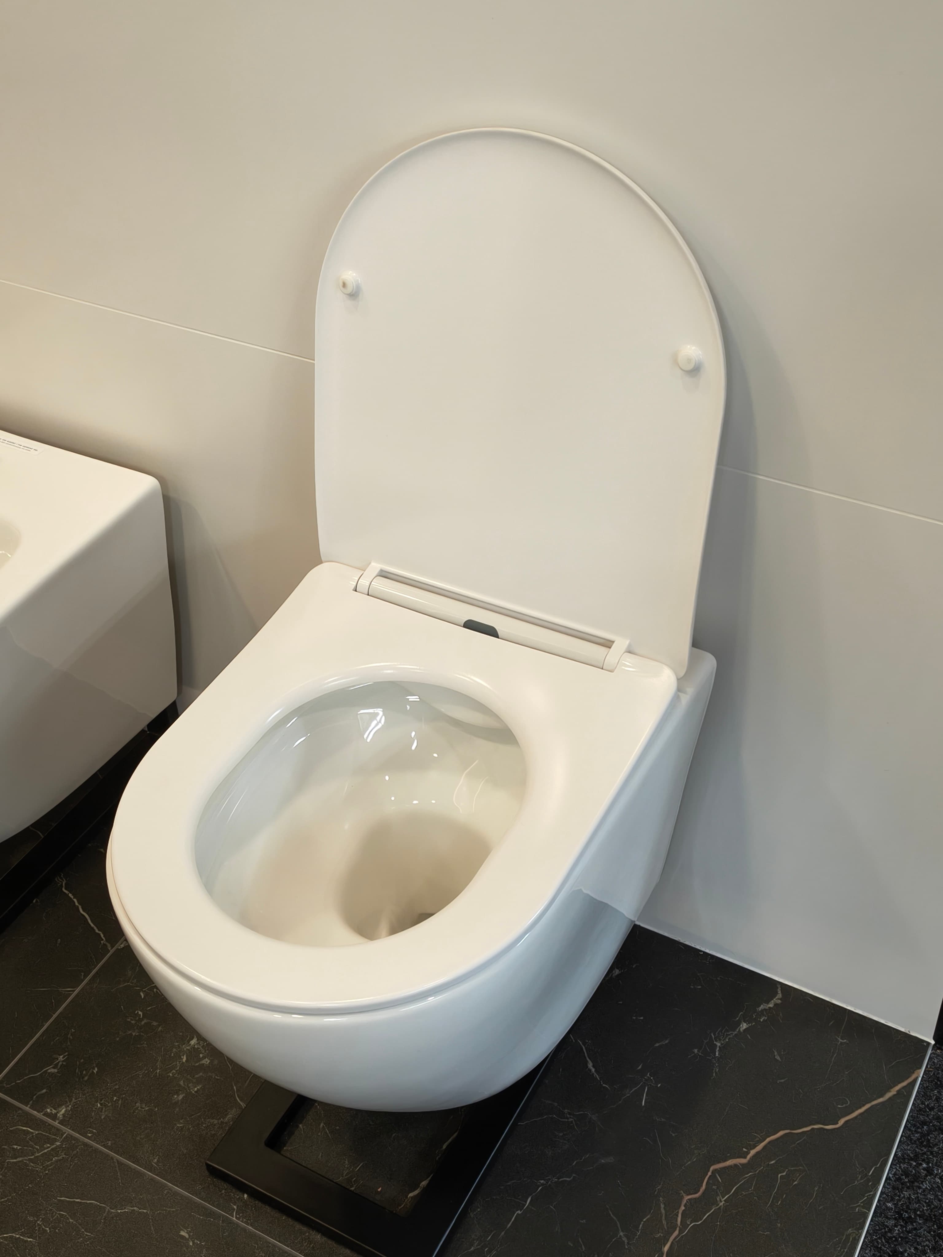 IO FROYA miska wc wisząca Rimless 490x365 mm z deską slim wolnoopadającą z funkcją łatwego wypinania CE.FROWC490 *16*W dostępna na indeksie OI-CS-CEFRO490046ENR.I **ekspo - Powystawowy Poznań