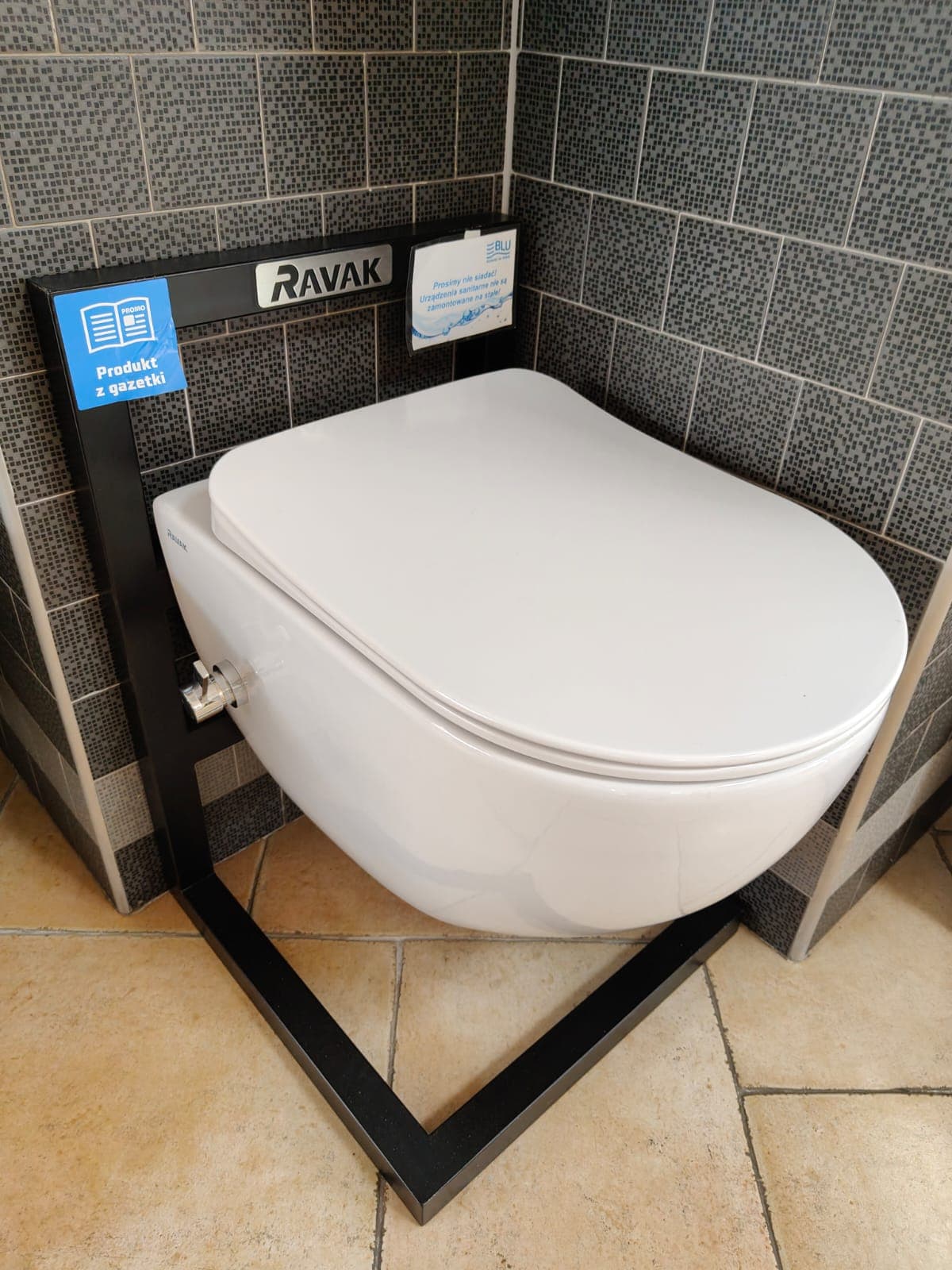 RAVAK Miska WC z funkcją bidetu Azuri GPX2240065 gazetka - Powystawowy Nowy Sącz
