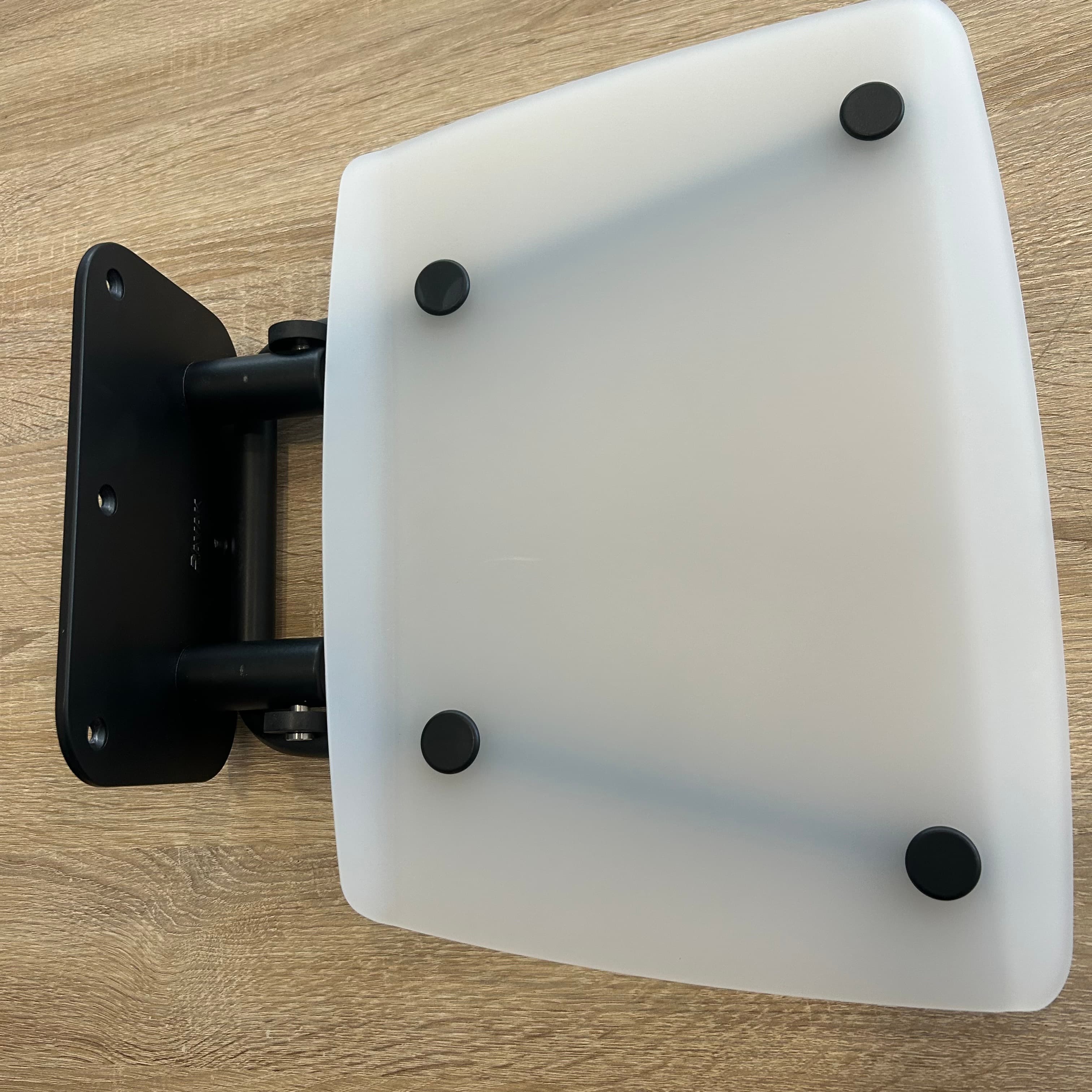 RAVAK Siedzisko prysznicowe OVO-B II-OPAL/BLACK B8F0000060 **ekspo - Nowy, rozpakowany Chełm