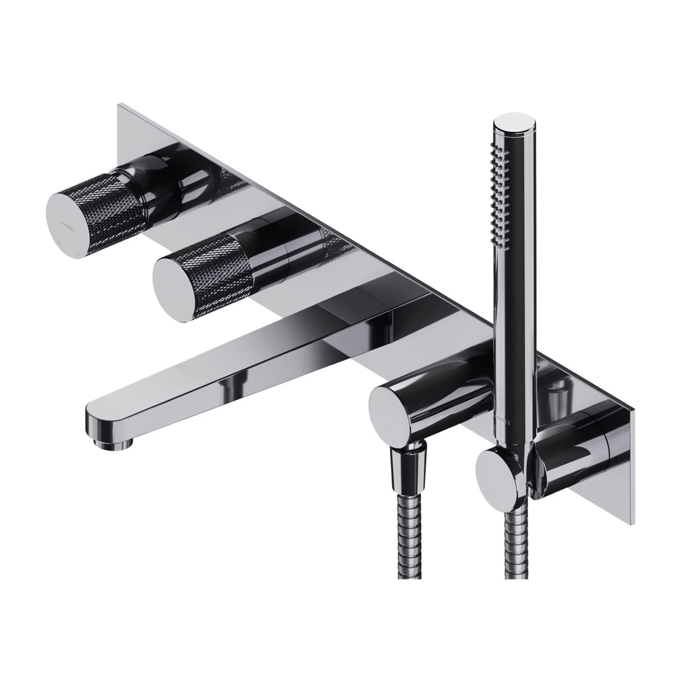 OMNIRES CONTOUR bateria wannowa 5-otworowa podtynkowa CT8037/1CR chrom **ekspo - Powystawowy Cieszyn