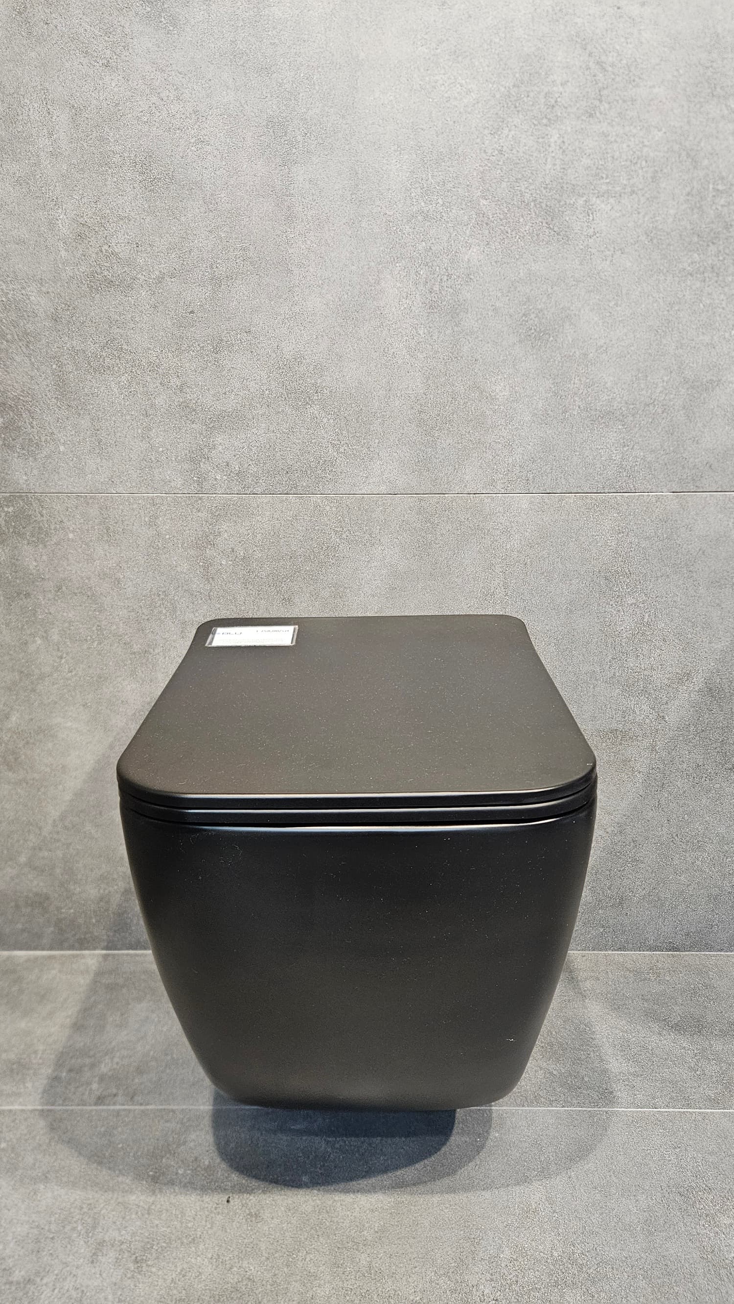 IO ARNOY BLACK miska wc wisząca Rimless 515x355 mm z deską slim wolnoopadającą z funkcją łatwego wypinania CE.ARN.BL.WC515 *16 *W **ekspo - Powystawowy Bielsko-Biała