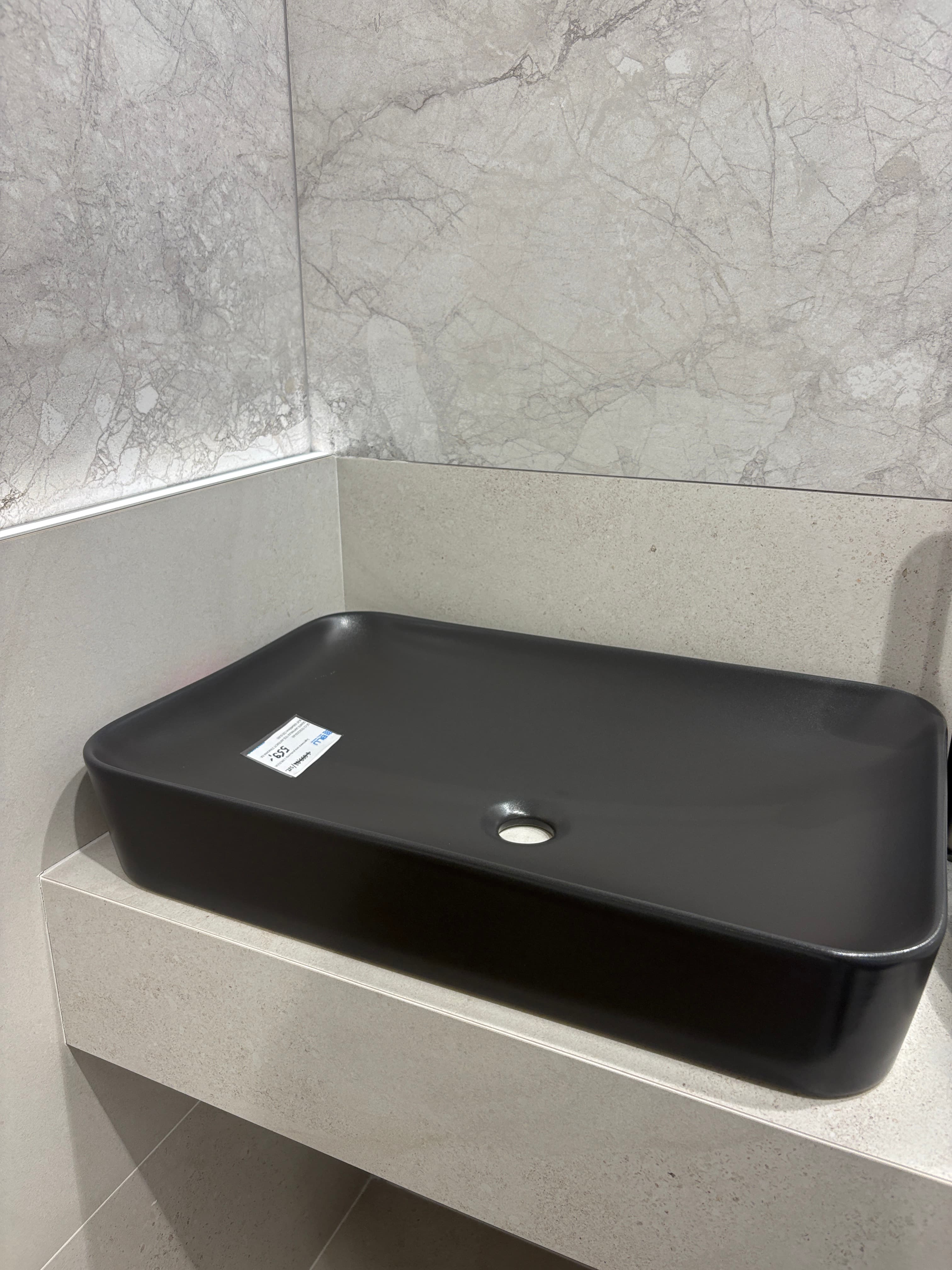 DEANTE UMYWALKA TESS ANTRACYT STAWIANA NA BLAT 600x400mm CDS DU6S - Powystawowy Szczecin