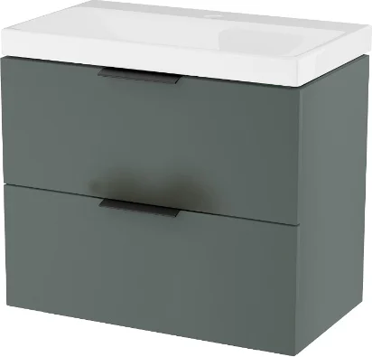 EXCELLENT Blanko szafka pod umywalkę 64 cm, zielony mat MLEX.6301.640.GN **ekspo - Powystawowy Tarnobrzeg
