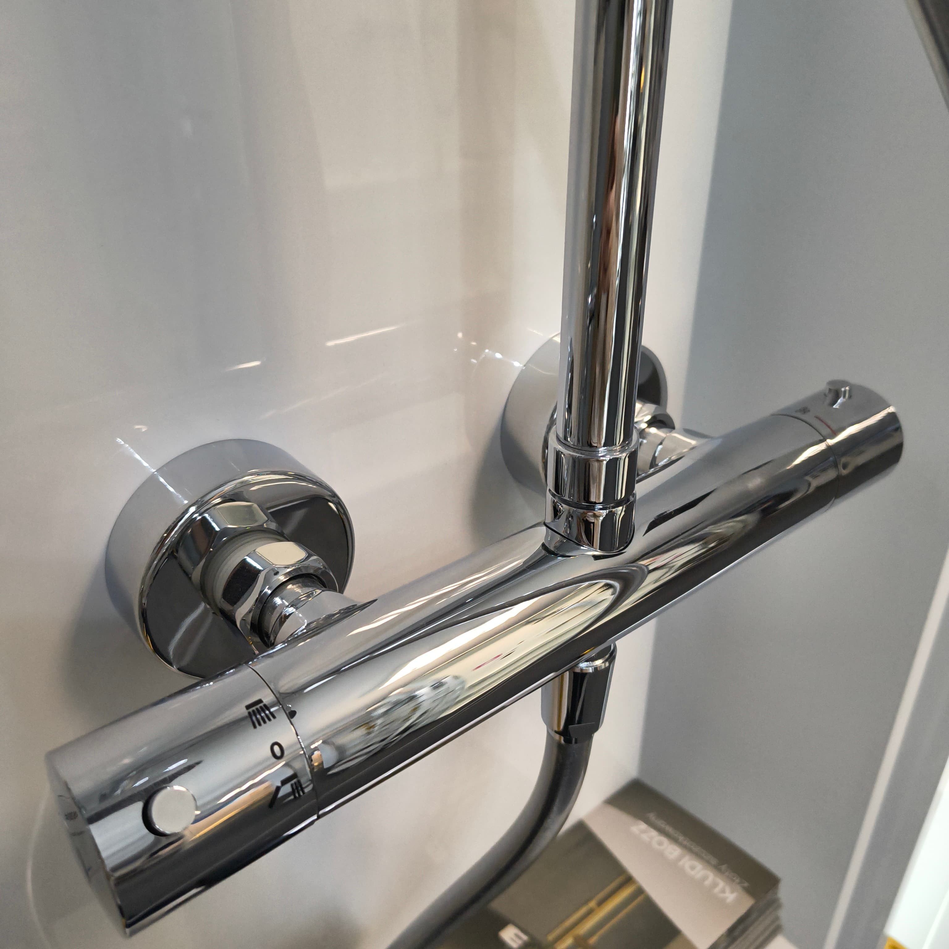 KLUDI LOGO DUAL SHOWER SYSTEM z termostatem Basic, 1 S 6809405-00 *5 - Powystawowy Mława