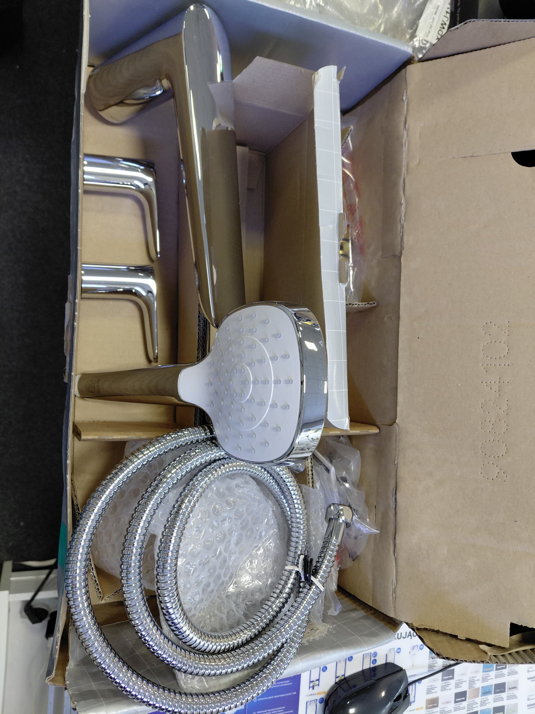 HANSGROHE 71748000 TALIS E-4 bateria wannowa Chrom **ekspo - Nowy, rozpakowany Płońsk