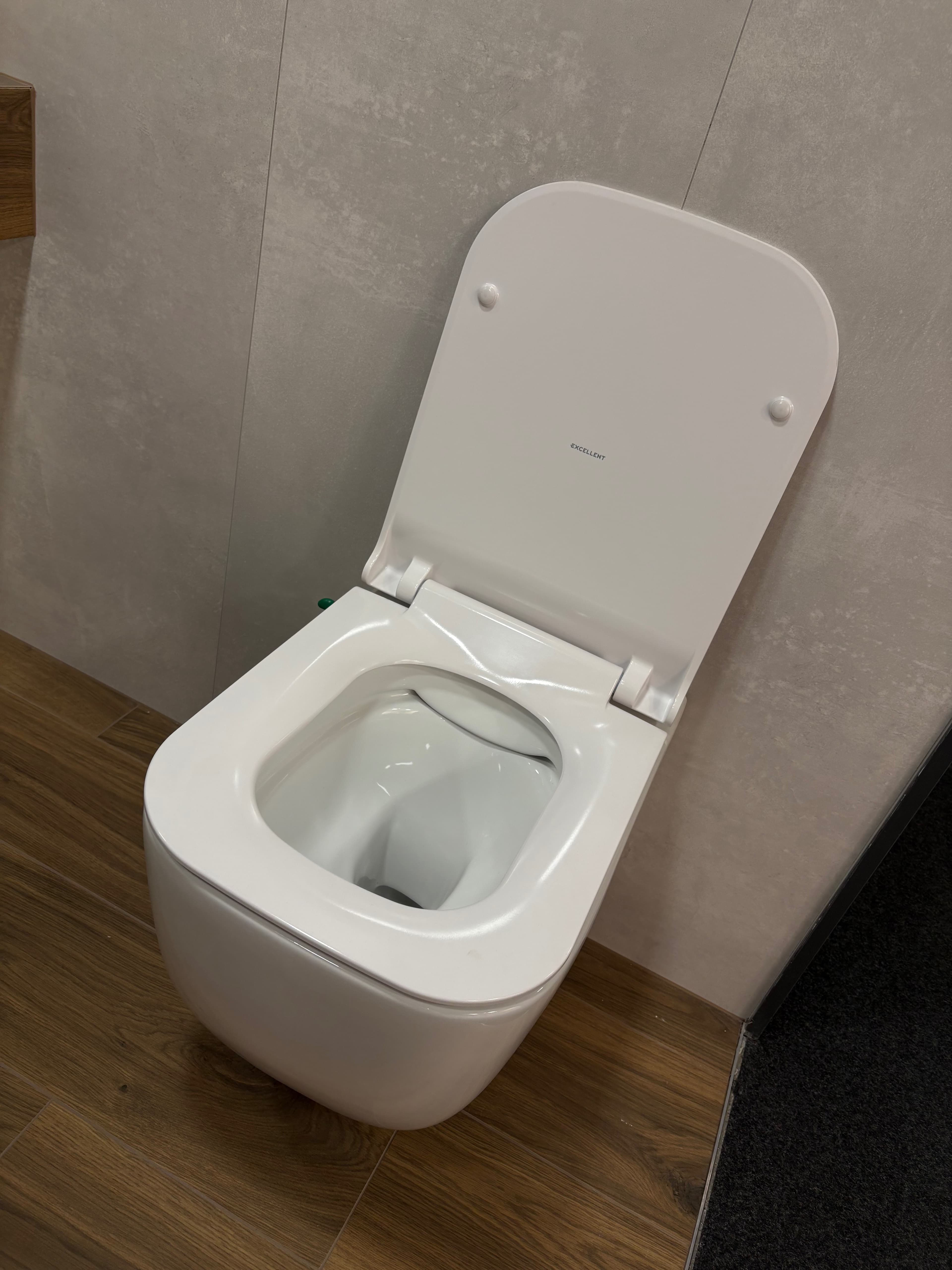 EXCELLENT Doto S P-Rim Miska WC 49,5X34,5 z Deską Biała CEEX.1609.495.WH - Powystawowy Gniezno