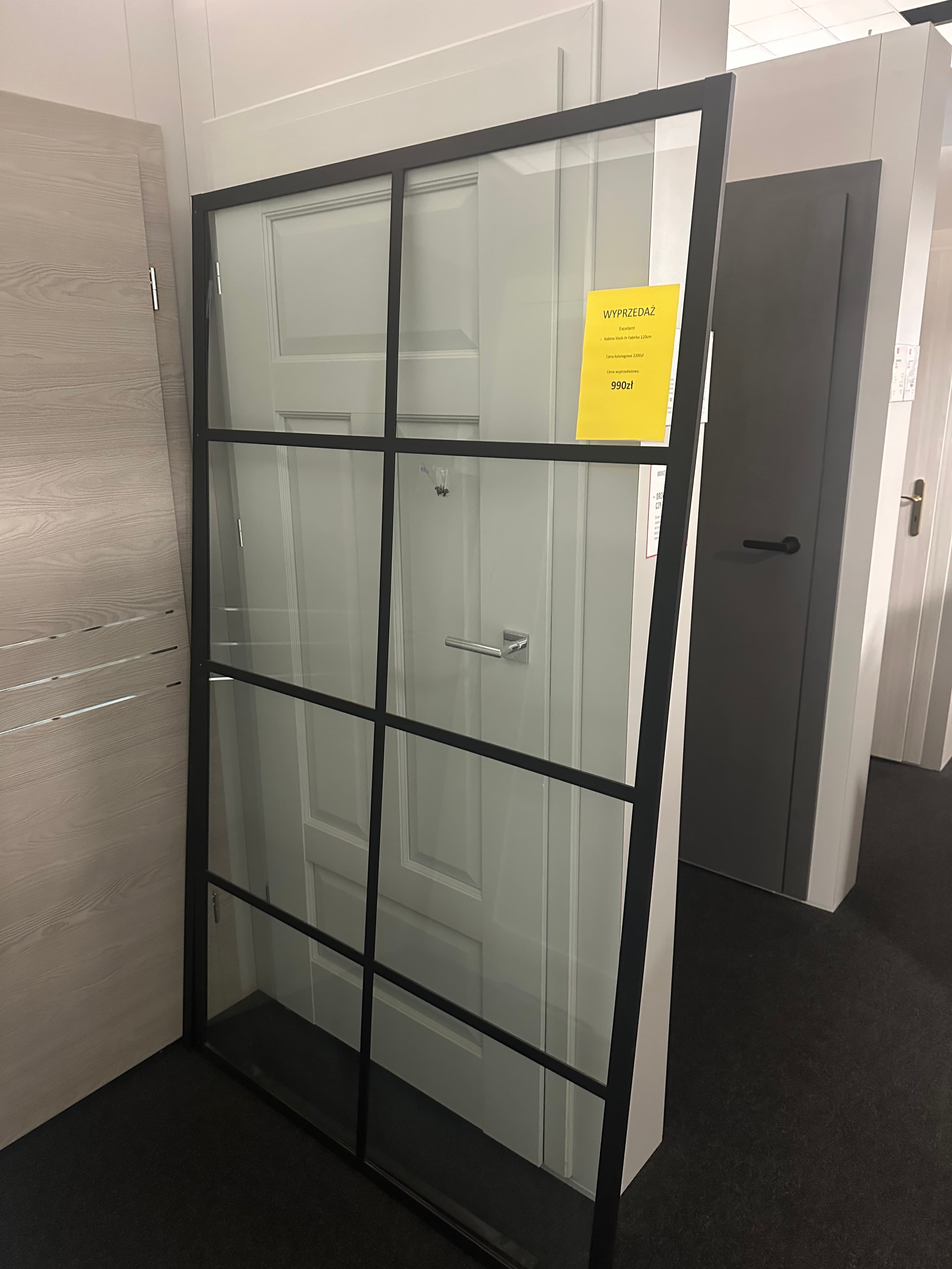EXCELLENT kabina walk-in FABRIKA 120x200 KAEX.4006.1200.LP P - Powystawowy Cieszyn