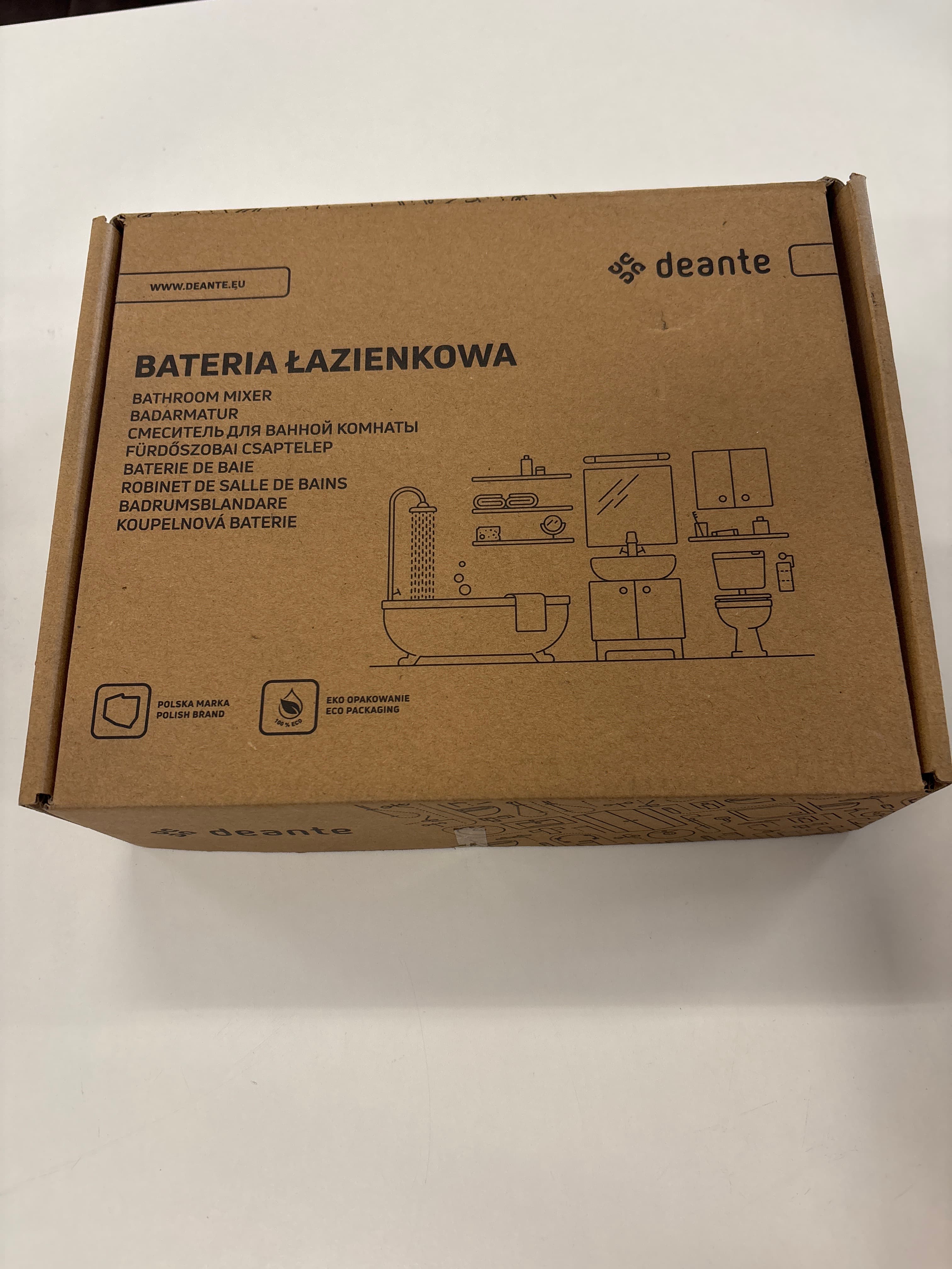 DEANTE BAT. ALPINIA CHROM UMYWALKOWA PODTYNKOWA BGA 054L **ekspo - Nowy Biała Podlaska