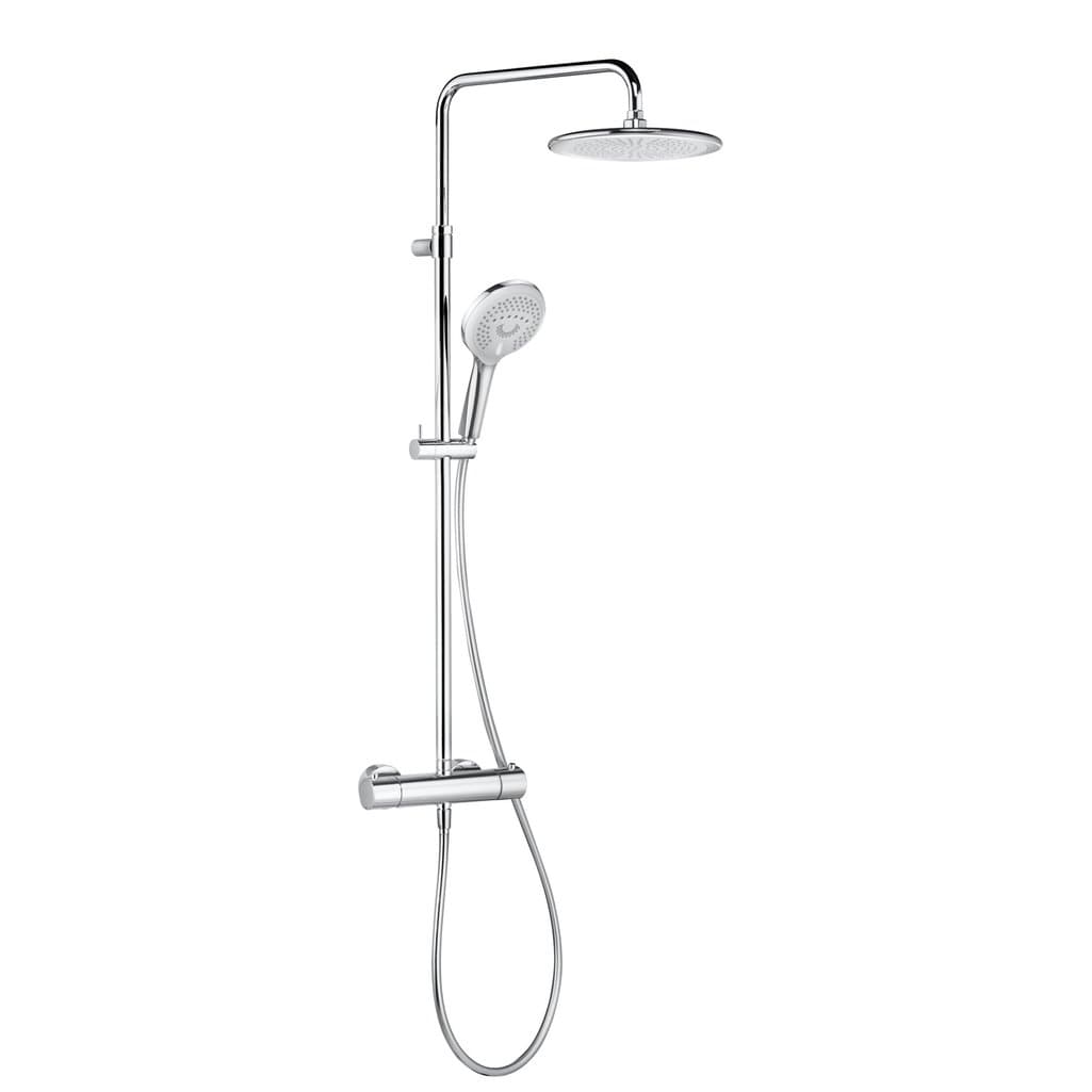 KLUDI FRESHLINE DUAL SHOWER zestaw natryskowy z bat. termost. 6709205-00 *5 - Powystawowy Bielsko-Biała