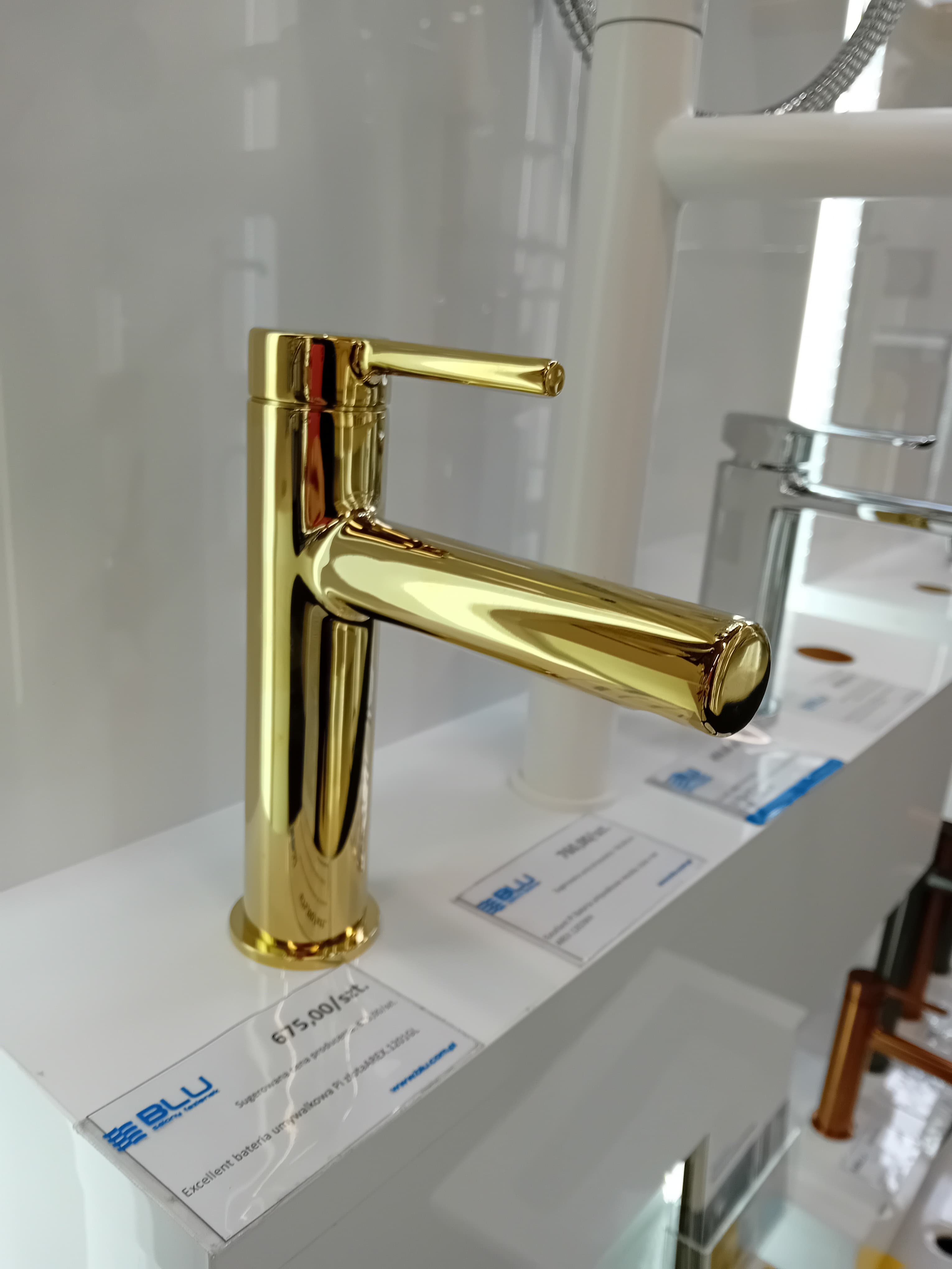 Excellent bateria umywalkowa Pi złota AREX.1201GL - Powystawowy Łowicz