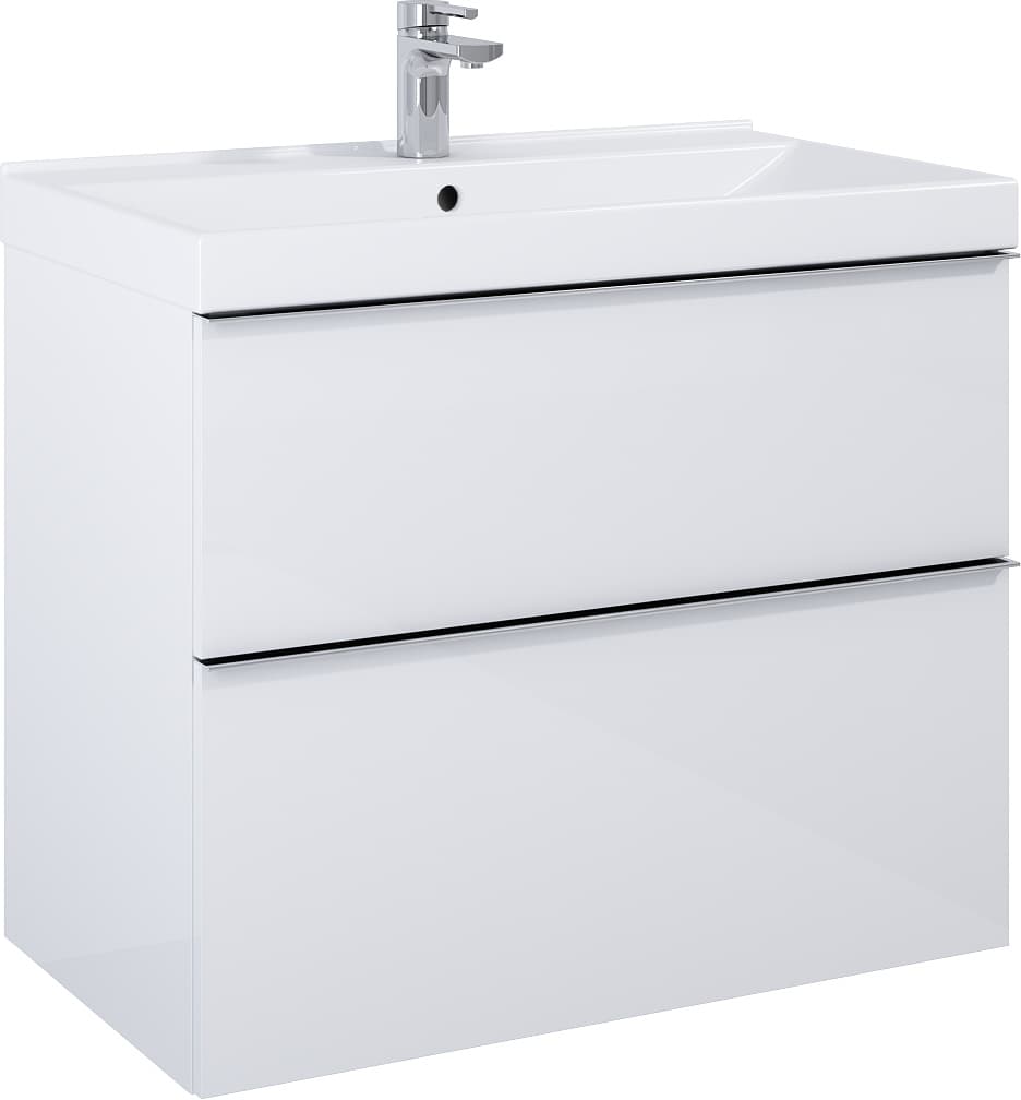 ELITA RE010801028060 167081 SZAFKA LOOK 80 2S WHITE HG PDW *4 - Powystawowy Łódź Pojezierska