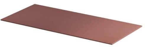 ORISTO blat 100 cm., uniwersalny kolor: ceglany maty, kompaktowa OR00-BU-100-19 **ekspo - Powystawowy Łódź Pojezierska