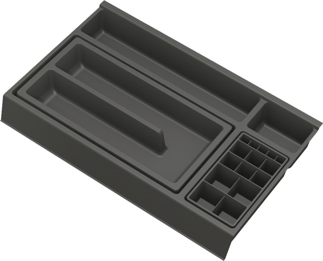 ELITA RE190401016010 167351 ORGANIZER MODUŁOWY M40 ANTHRACITE MATT *49 **ekspo - Powystawowy Zielona Góra