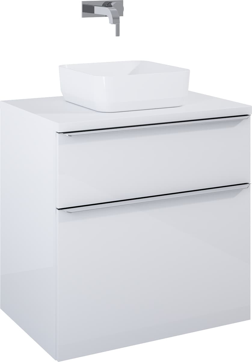 ELITA RE010700028060 167026 SZAFKA LOFTY 70 2S WHITE HG PDW *4 - Powystawowy Nowy Sącz