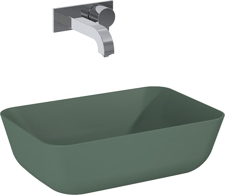 ELITA RE040460037010 146028 UMYWALKA RENI 46x33 BLAT, CERAM FOREST GREEN MATT *46 - Powystawowy Nowy Sącz