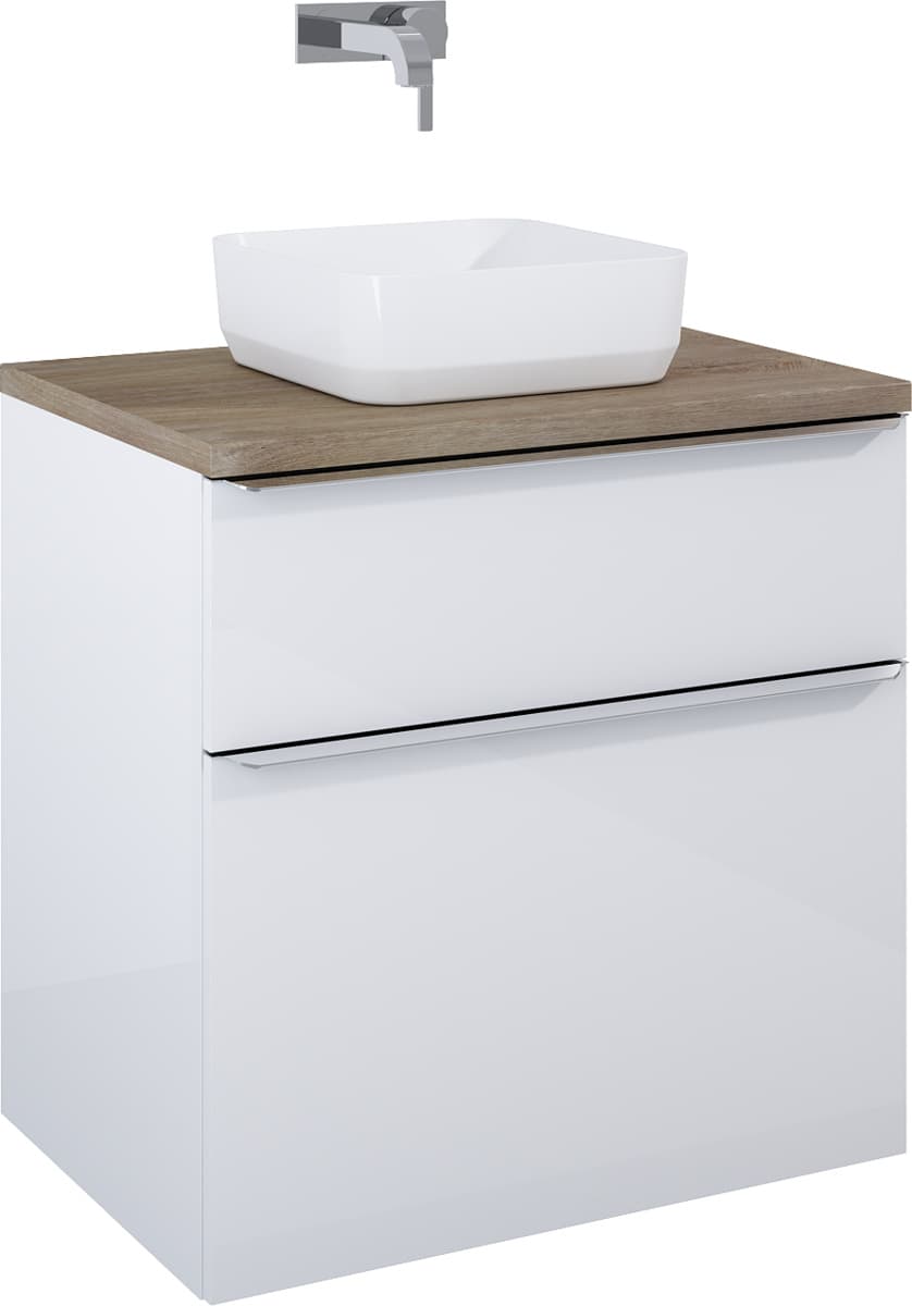 ELITA RE010700028060 167026 SZAFKA LOFTY 70 2S WHITE HG PDW *4 - Powystawowy Nowy Sącz