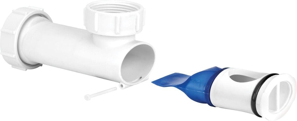 MCALPINE Syfon umywalkowy niski 11/4”32mm z samozamykającą się membraną silikonową. WHB1-32 (też dla niepełnosp)*25 - Powystawowy Zamość