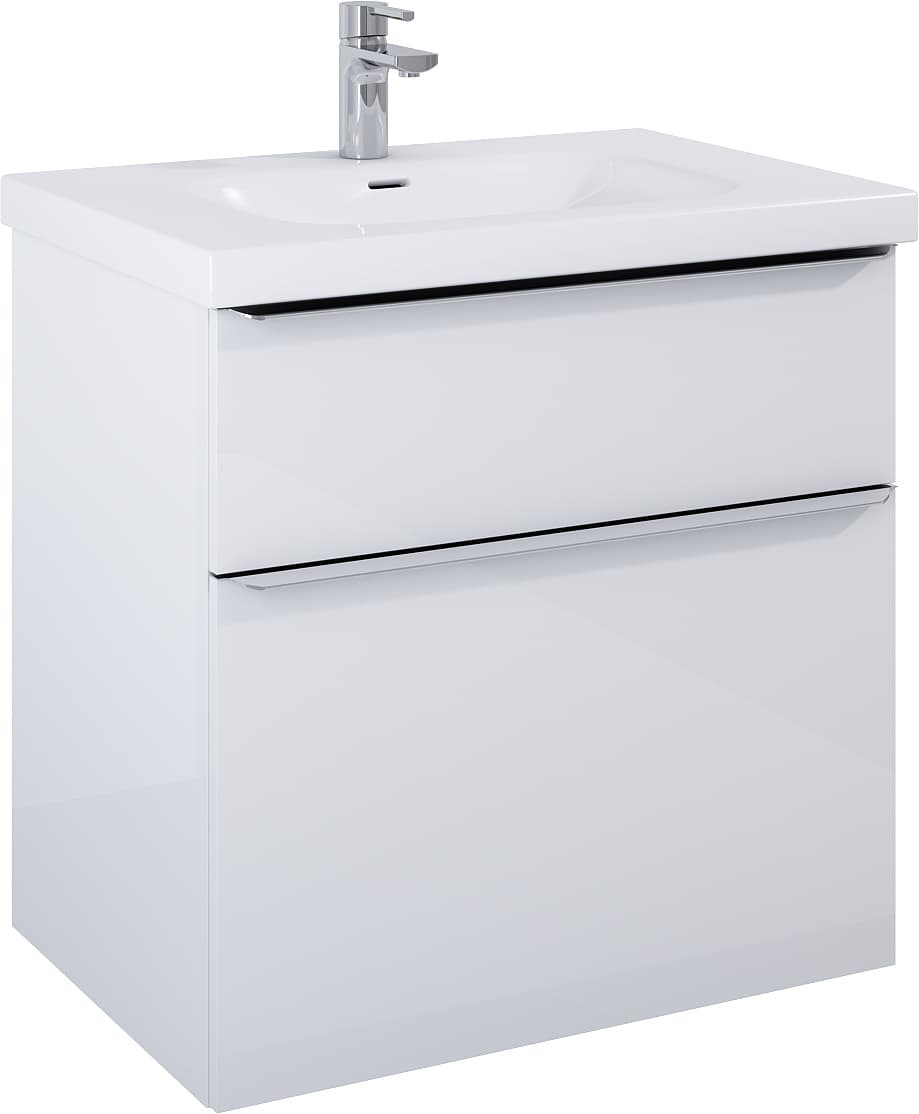 ELITA RE010700028060 167026 SZAFKA LOFTY 70 2S WHITE HG PDW *4 - Powystawowy Nowy Sącz